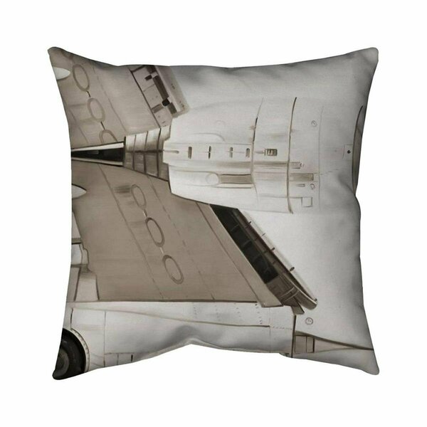 Begin Home Decor 20 x 20 in. Underside-Double Sided Print Indoor Pillow 5541-2020-TR71-1